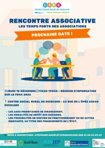 Lire la suite à propos de l’article Réunion d&rsquo;informations FDVA 2026